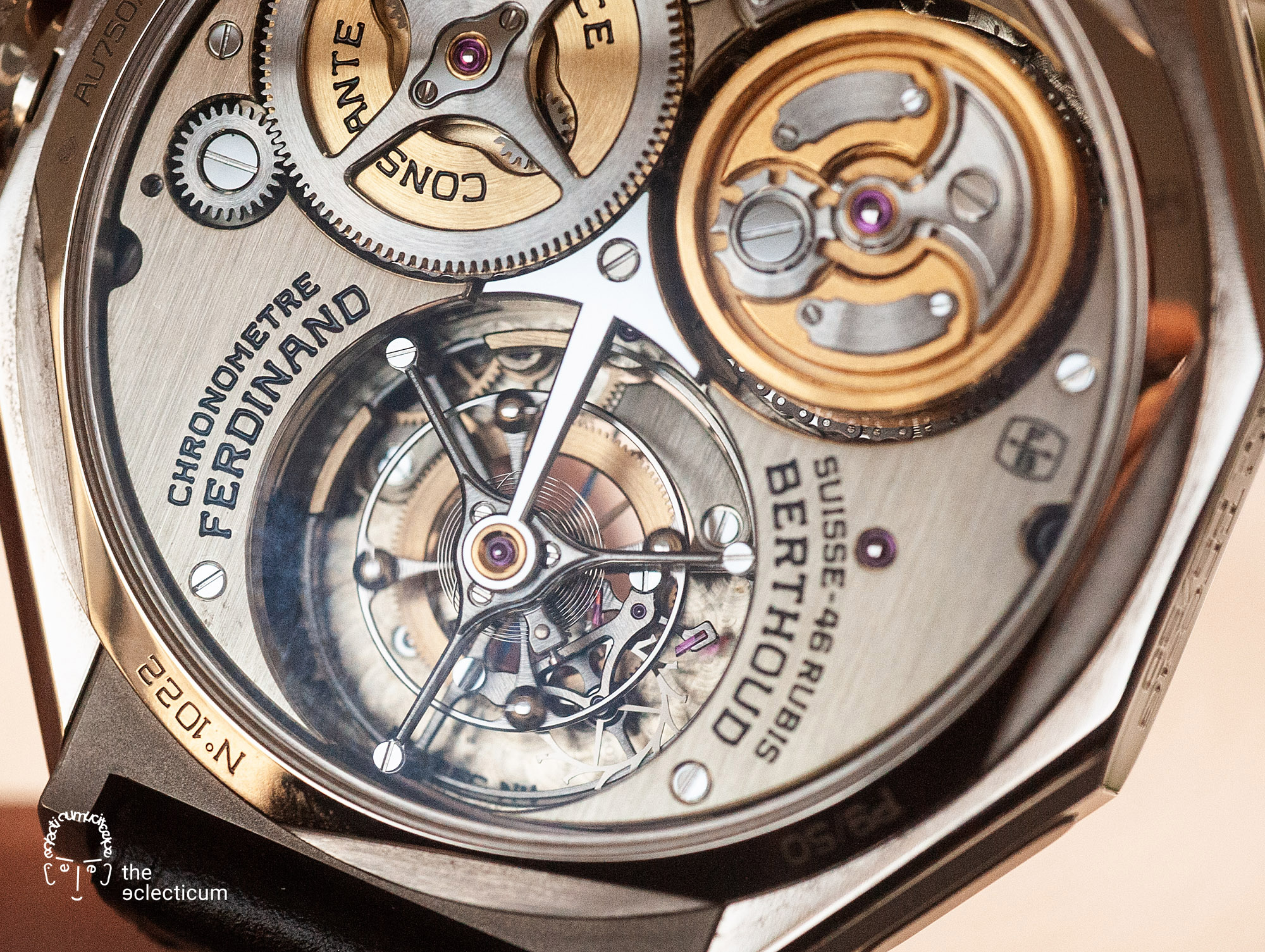 Ferdinand Berthoud Chronometry FB 1 chronometer fusee chain chaine tourbillon movement