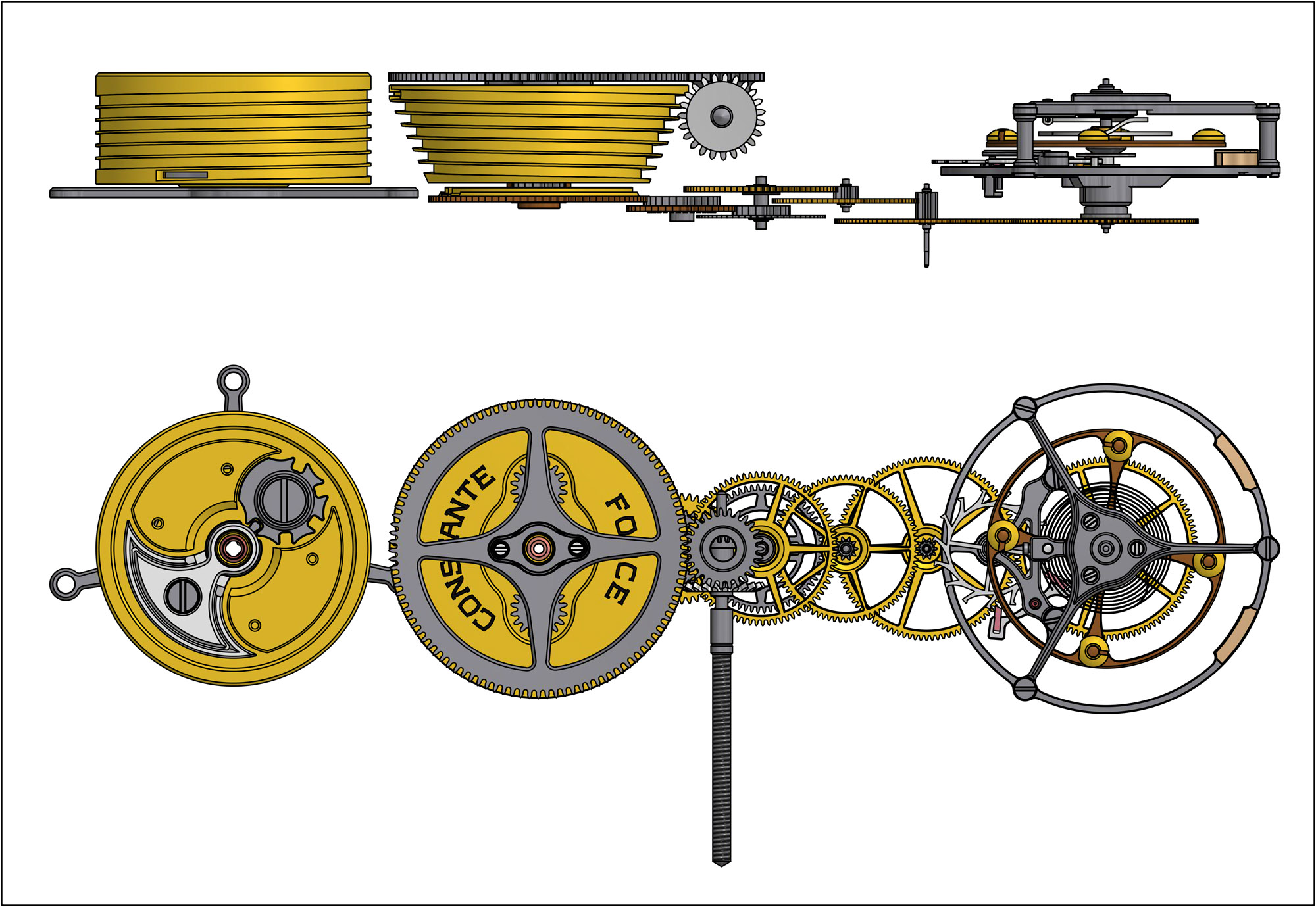 Ferdinand Berthoud Chronometry FB 1R 1L 1 chronometer tourbillon assembly watchmaking gear train