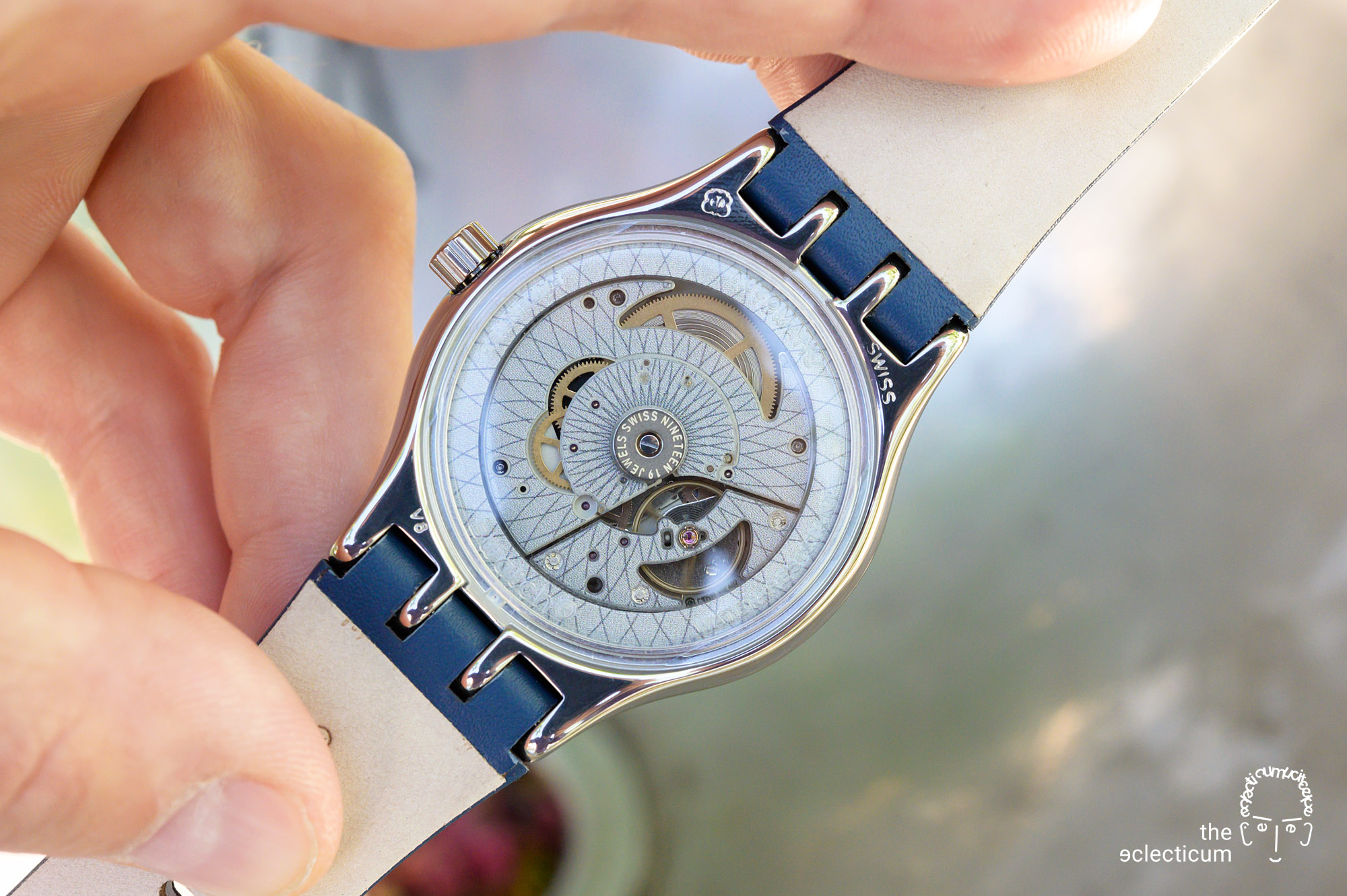 Swatch clearance automatic blue
