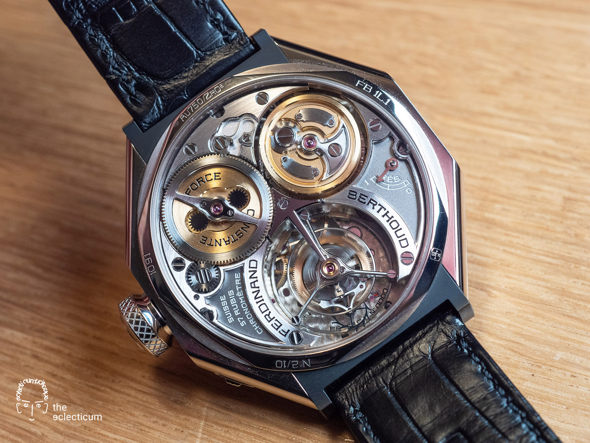 Ferdinand Berthoud Chronometry FB 1L chronometer tourbillon movement