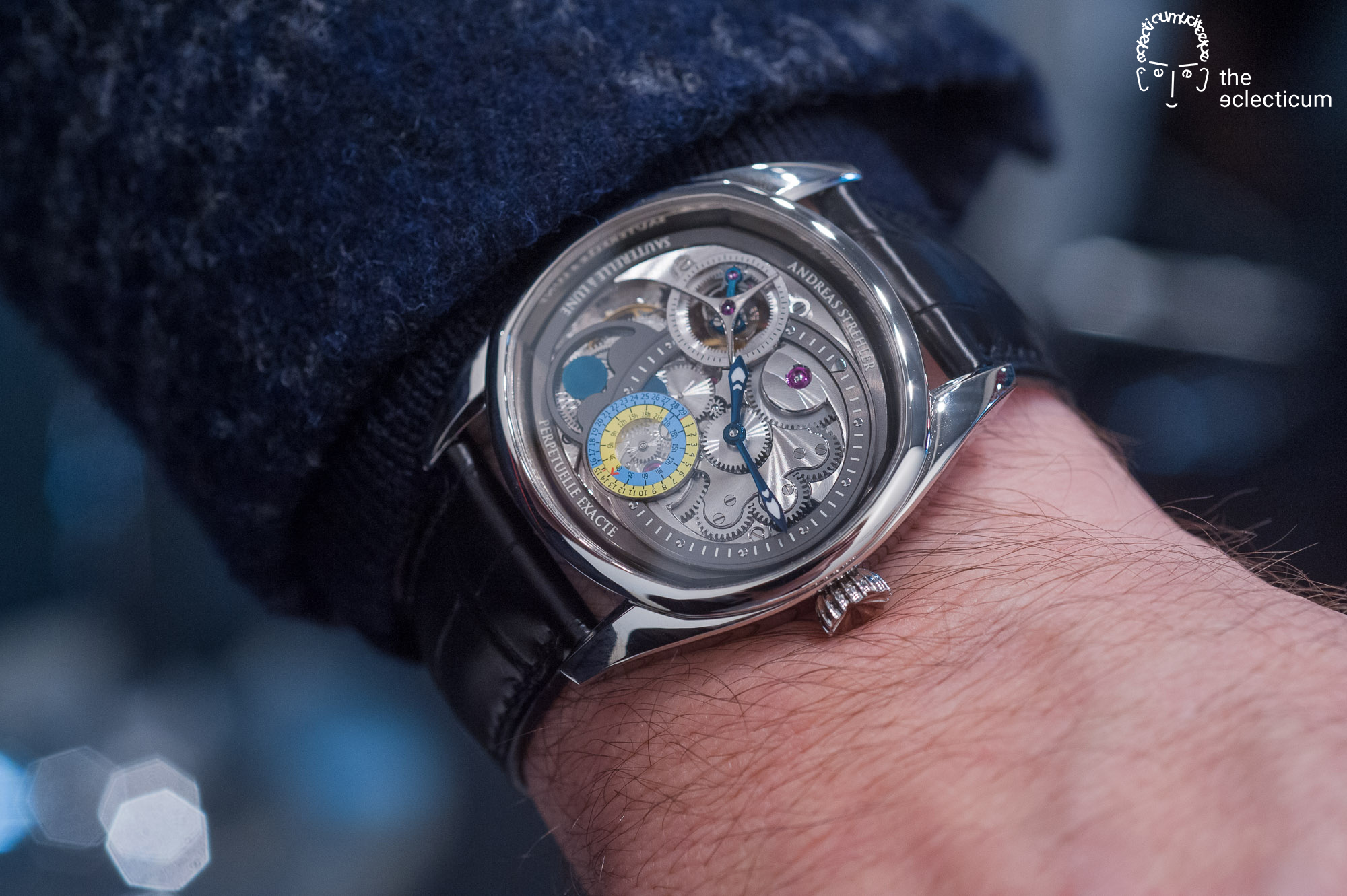 Andreas Strehler Lune Exacte Wristshot