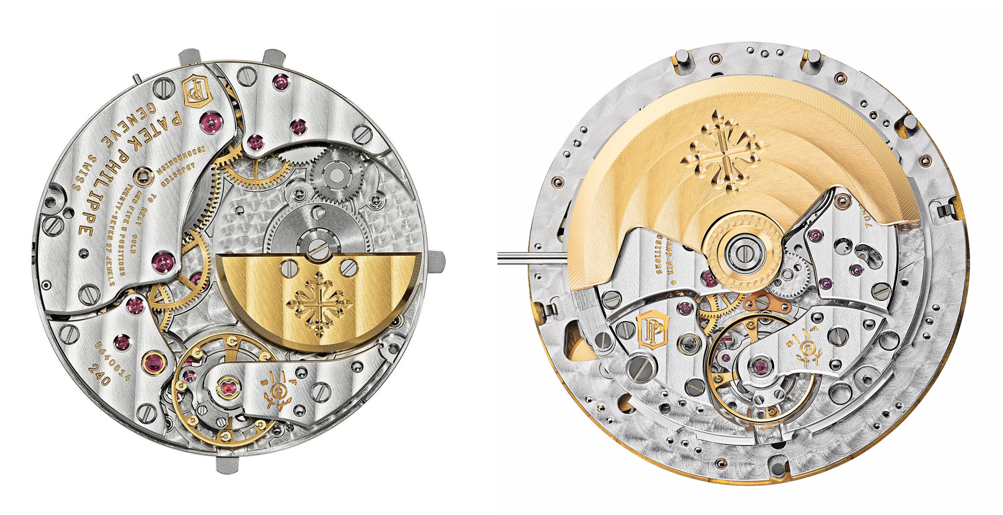 Patek Philippe Cal 240 324 automatic movement micro central rotor