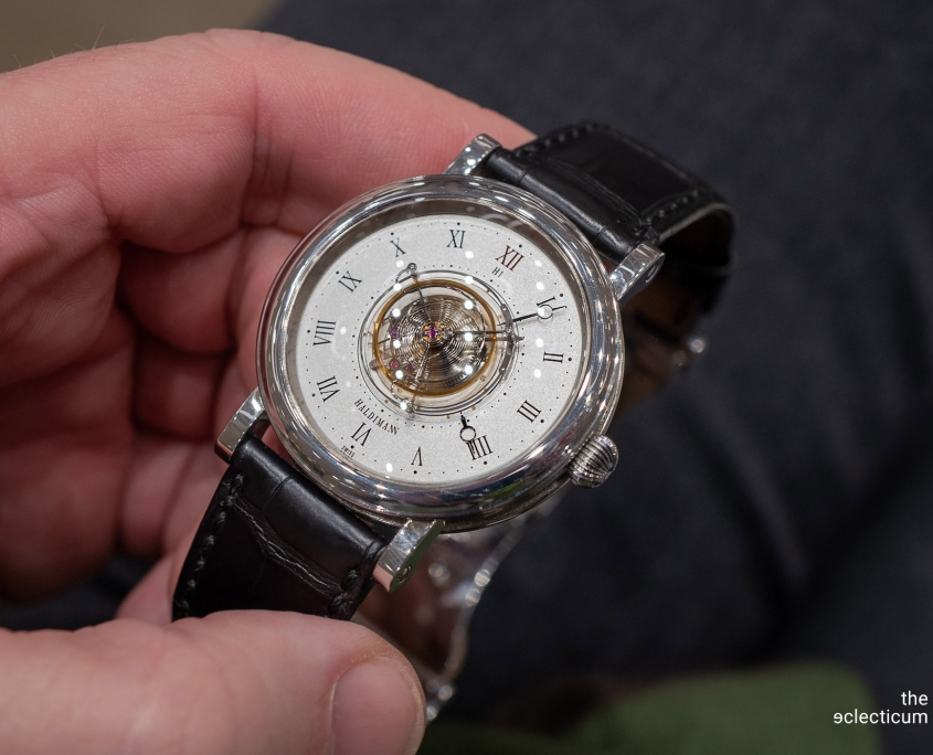 Haldimann H1 Flying central tourbillon ahci independent watchmaking