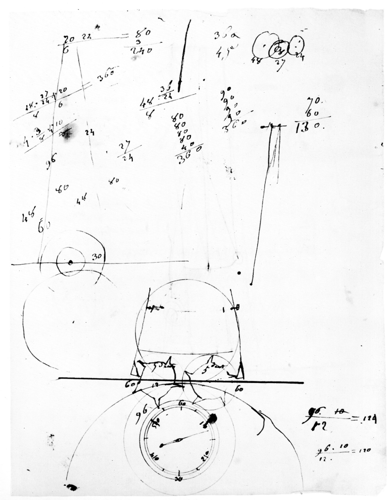 Abraham Louis Breguet Calculation Drive Train The Art of Breguet George Daniels