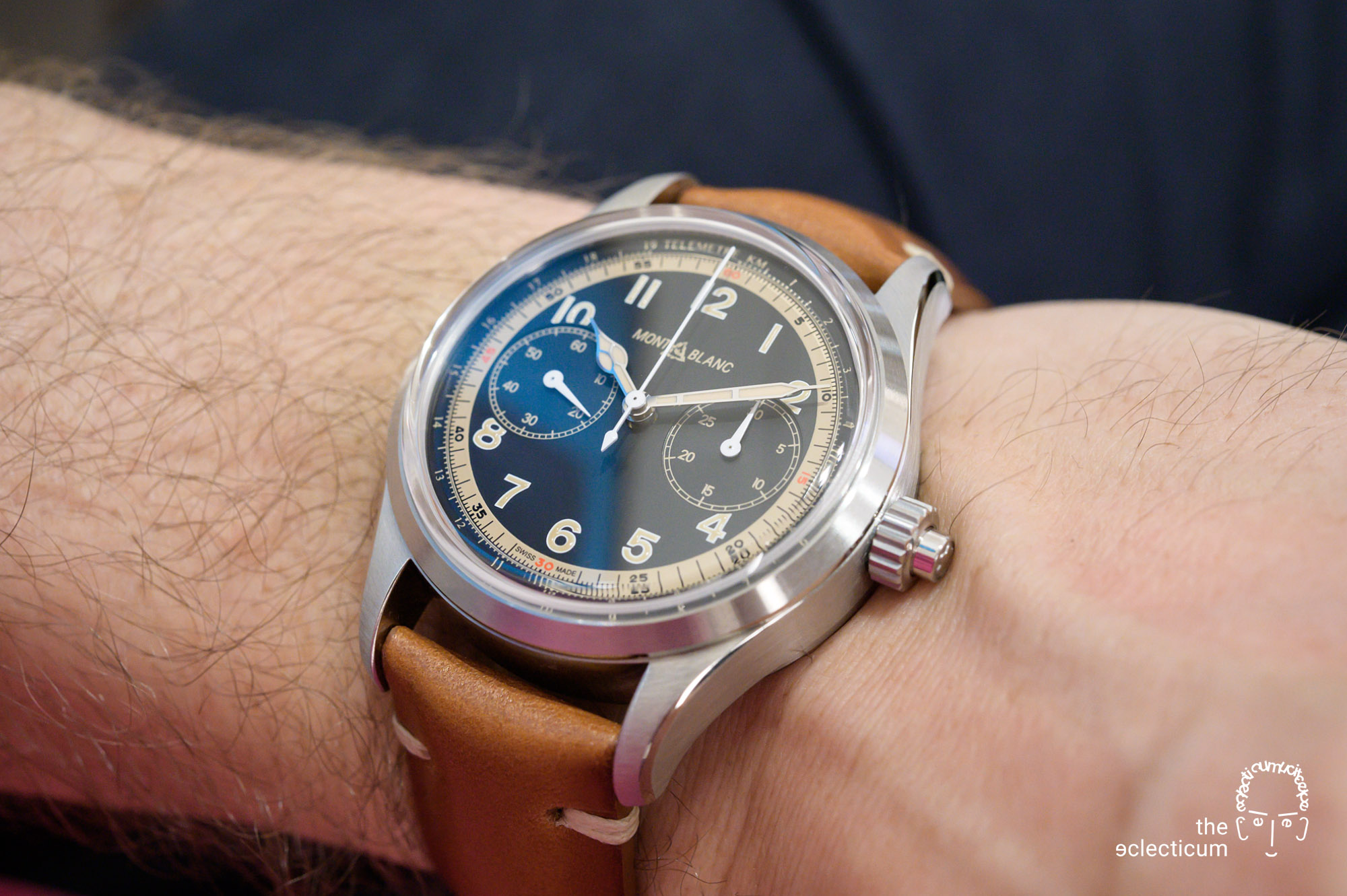 Montblanc 1858 Monopusher Chronograph automatic wristshot