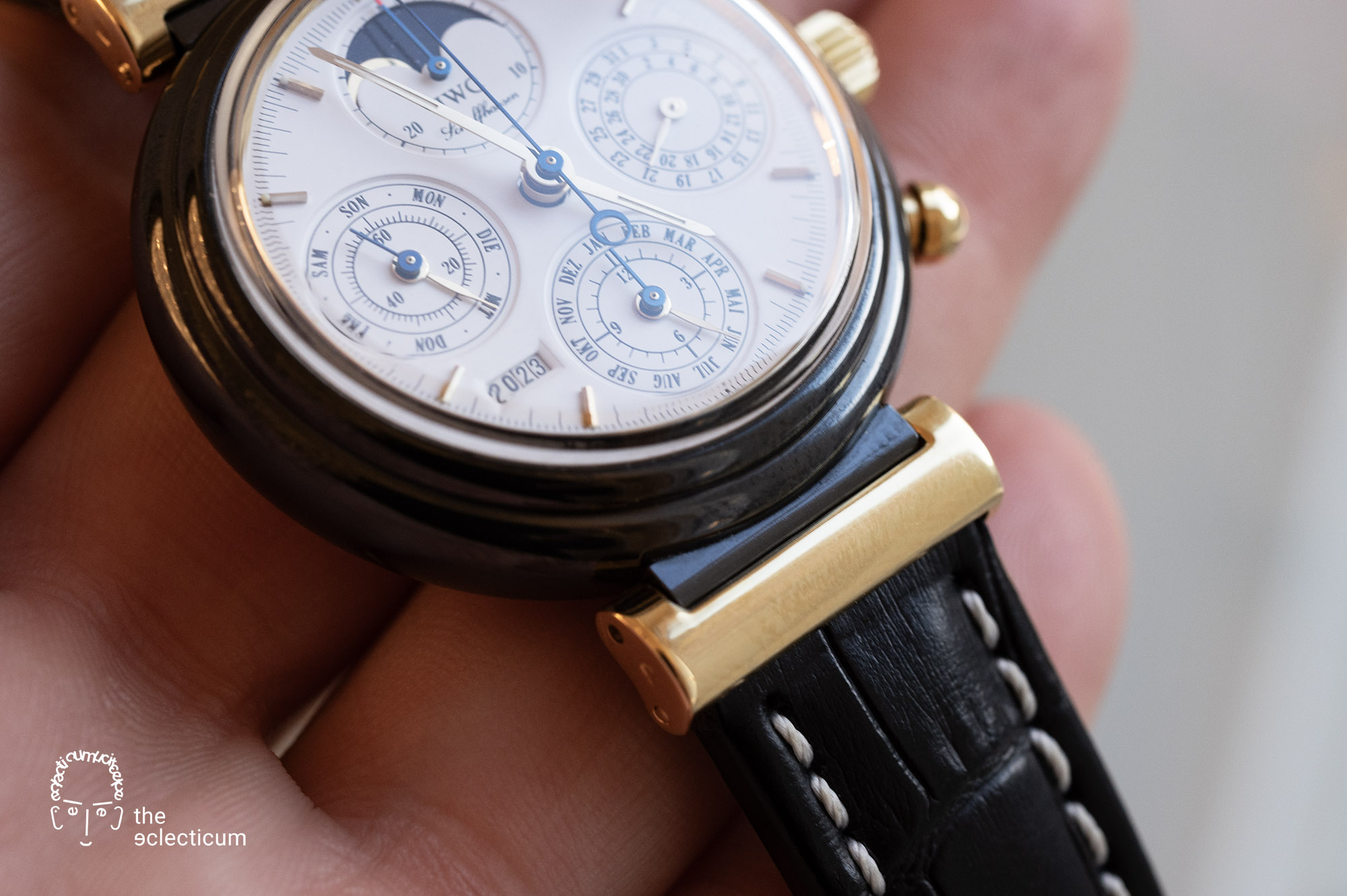 IWC Da Vinci Ceramic Perpetual Calendar Chronograph Kurt Klaus 