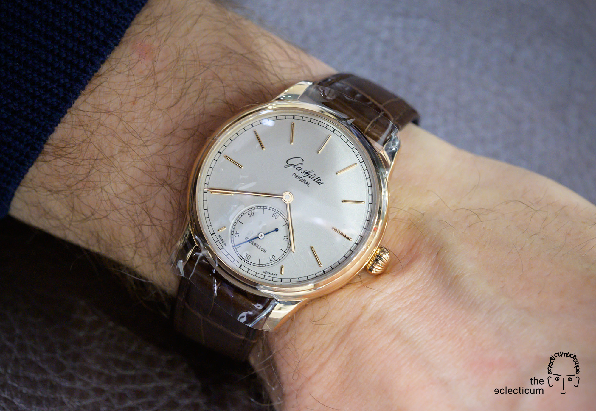 Glashütte Original Senator Alfred Helwig Flying Tourbillon 1920 Limited Edition wristshot