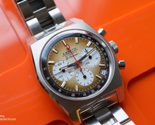 Zenith A385 Revival 2021 El Primero Chronograph manufacture column wheel