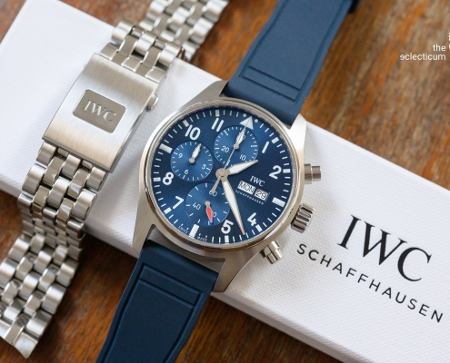 IWC Pilot's Chronograph 41mm automatic 3881 chronograph in-house