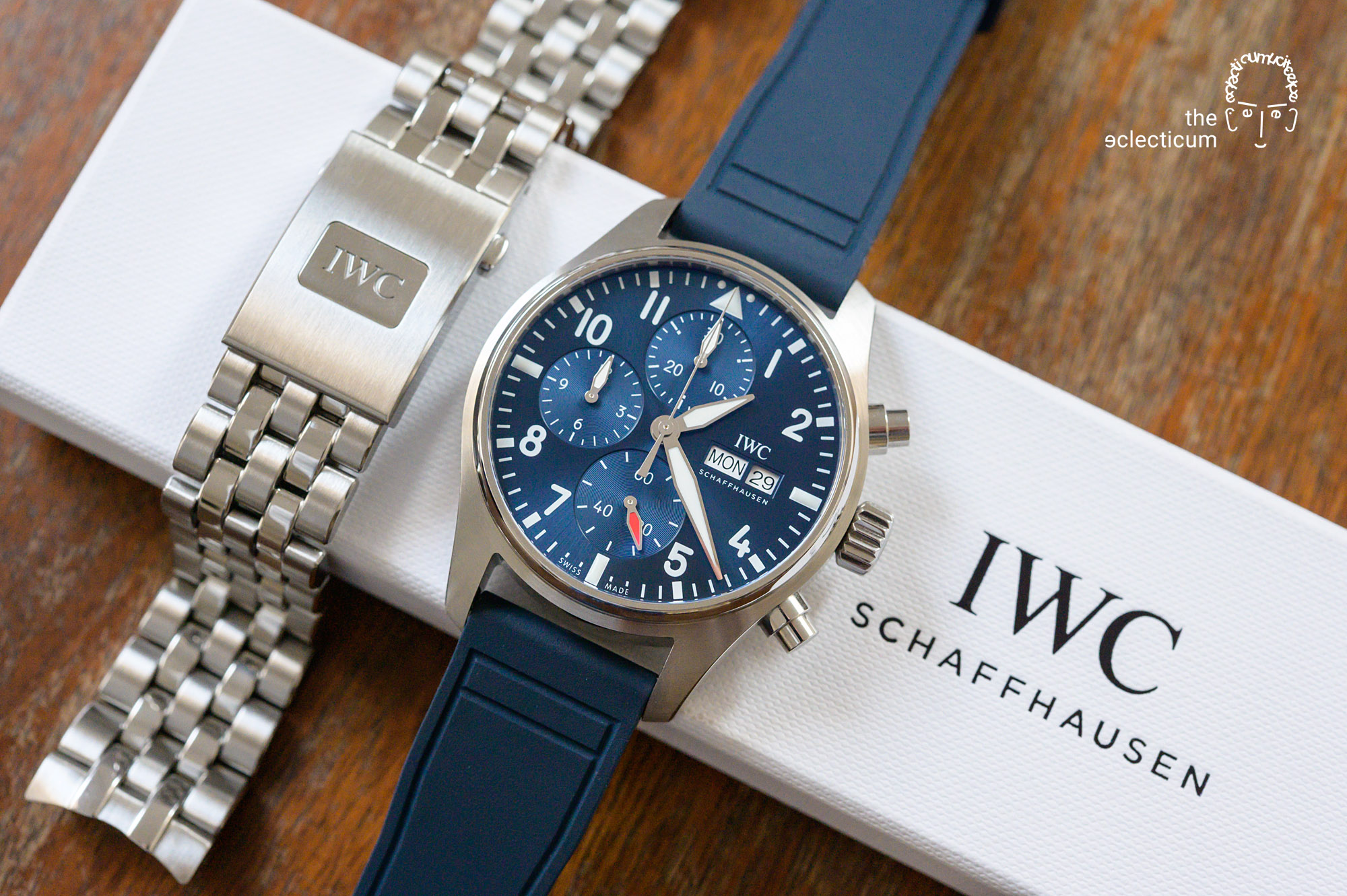 IWC Pilot's Chronograph 41mm automatic 3881 chronograph in-house