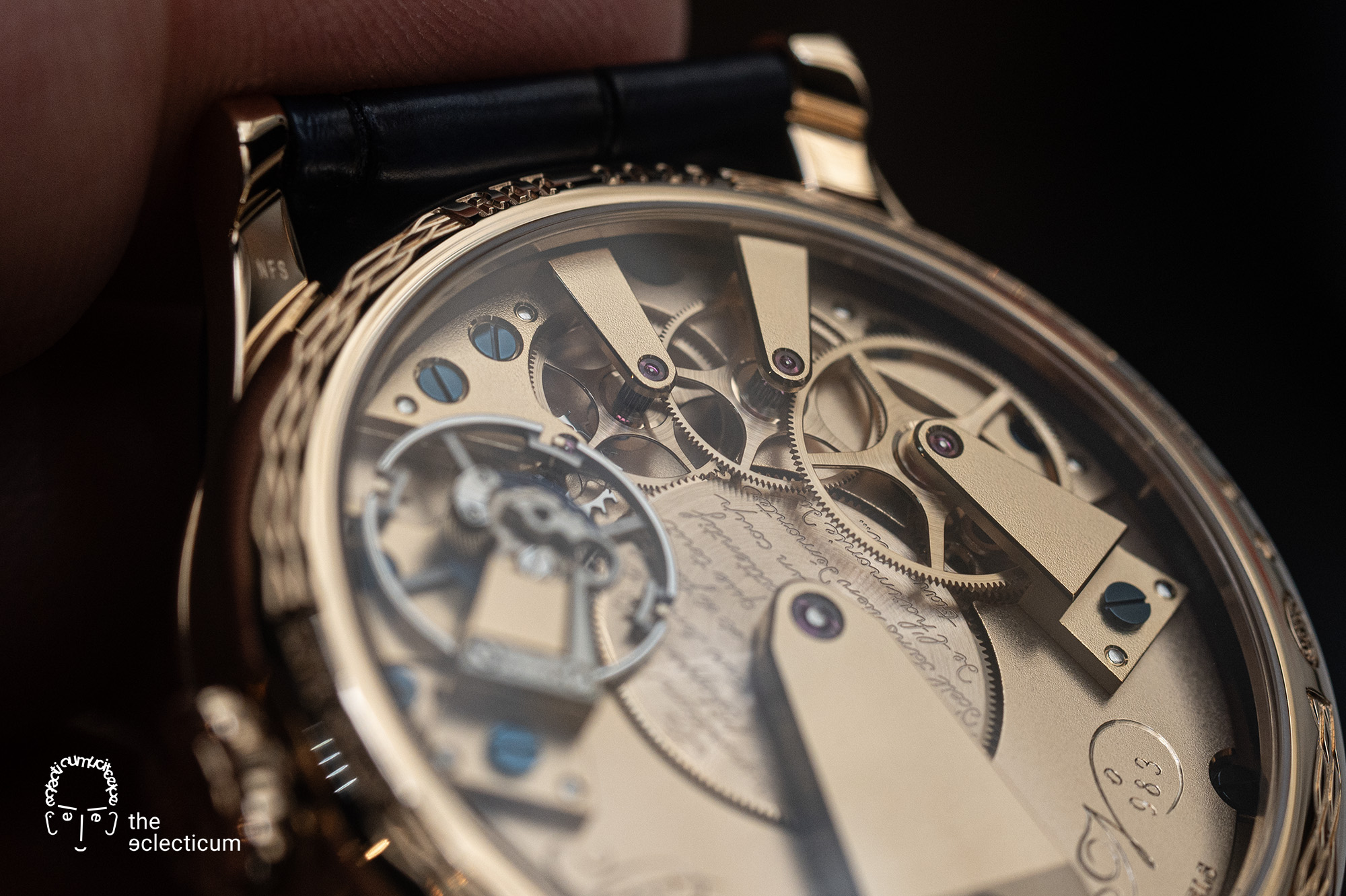 Breguet Souscription classique ref. 2025 grand feu enamel guilloche heat blued secret signature pantograph Cal VS00 calibre