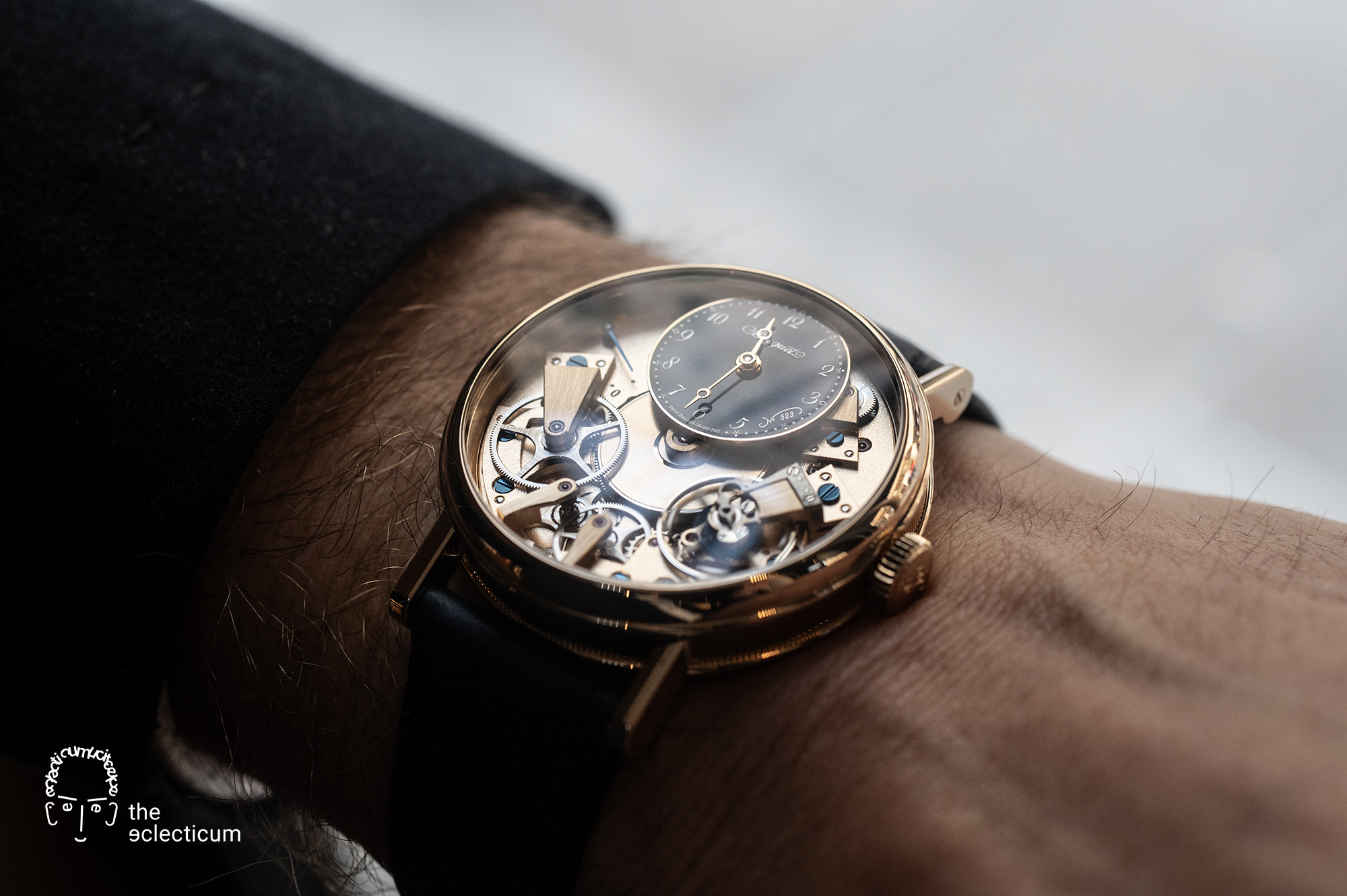 Breguet Tradition Automatique Ref. 7035BH 250th anniversary wristshot
