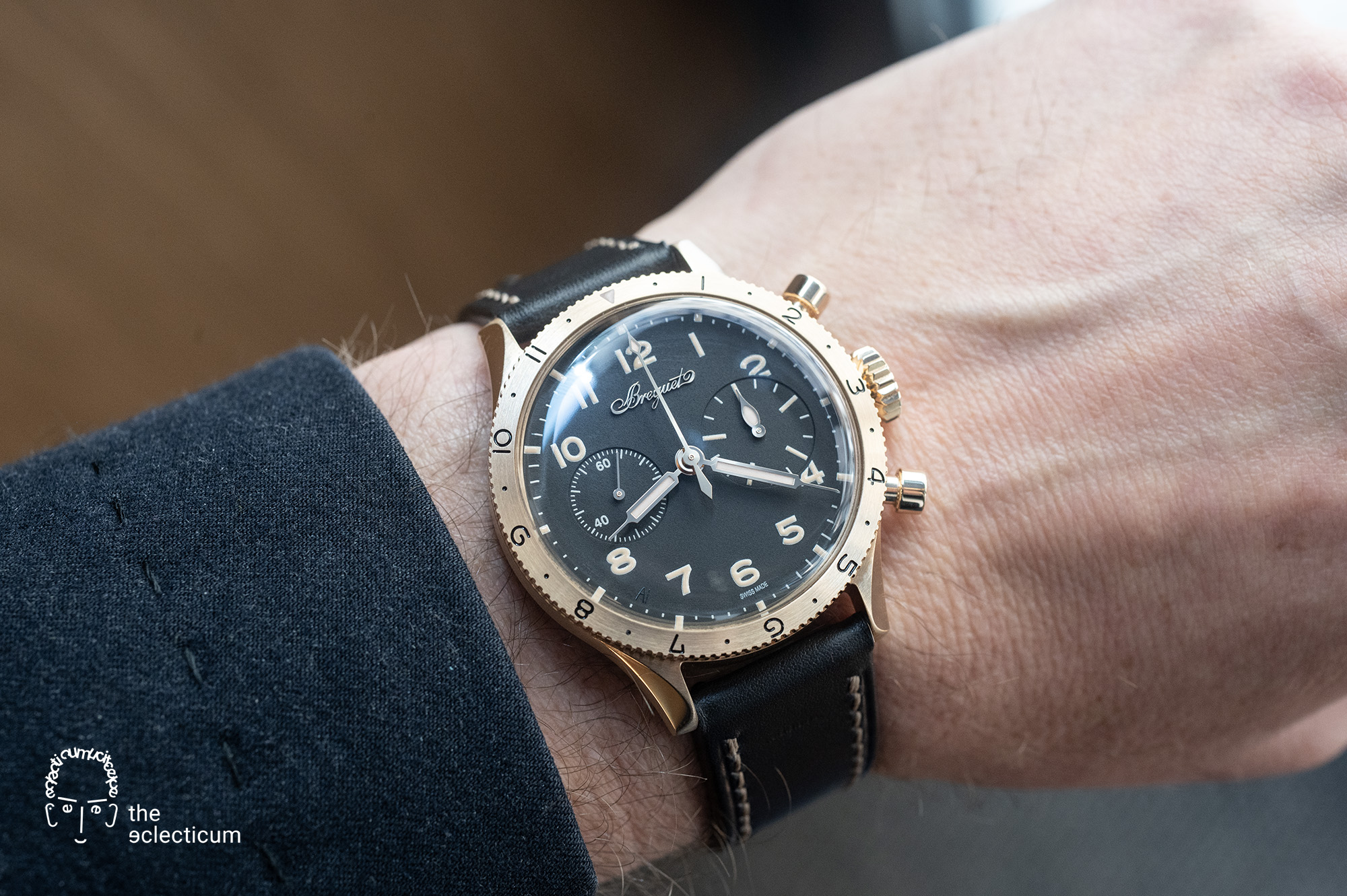 Breguet Type XX Chronograph Flyback Ref. 2075 250th anniversary wristshot