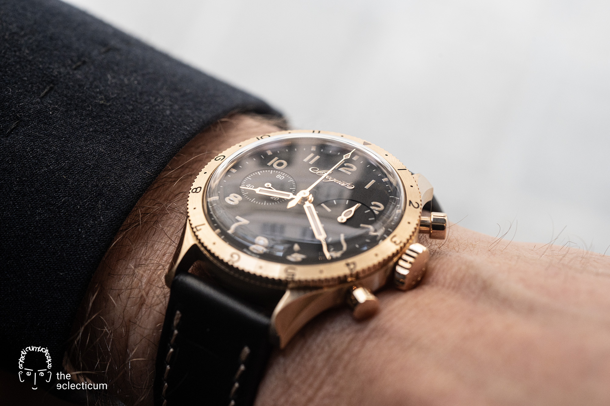 Breguet Type XX Chronograph Flyback Ref. 2075 250th anniversary wristshot