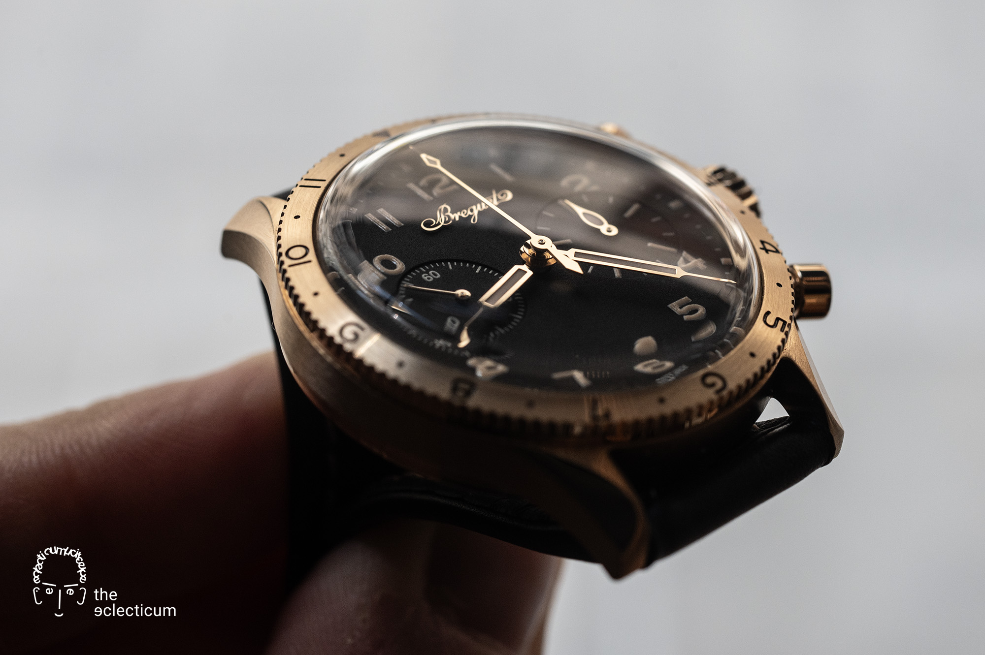 Breguet Type XX Chronograph Flyback Ref. 2075 250th anniversary Gold anodised aluminium