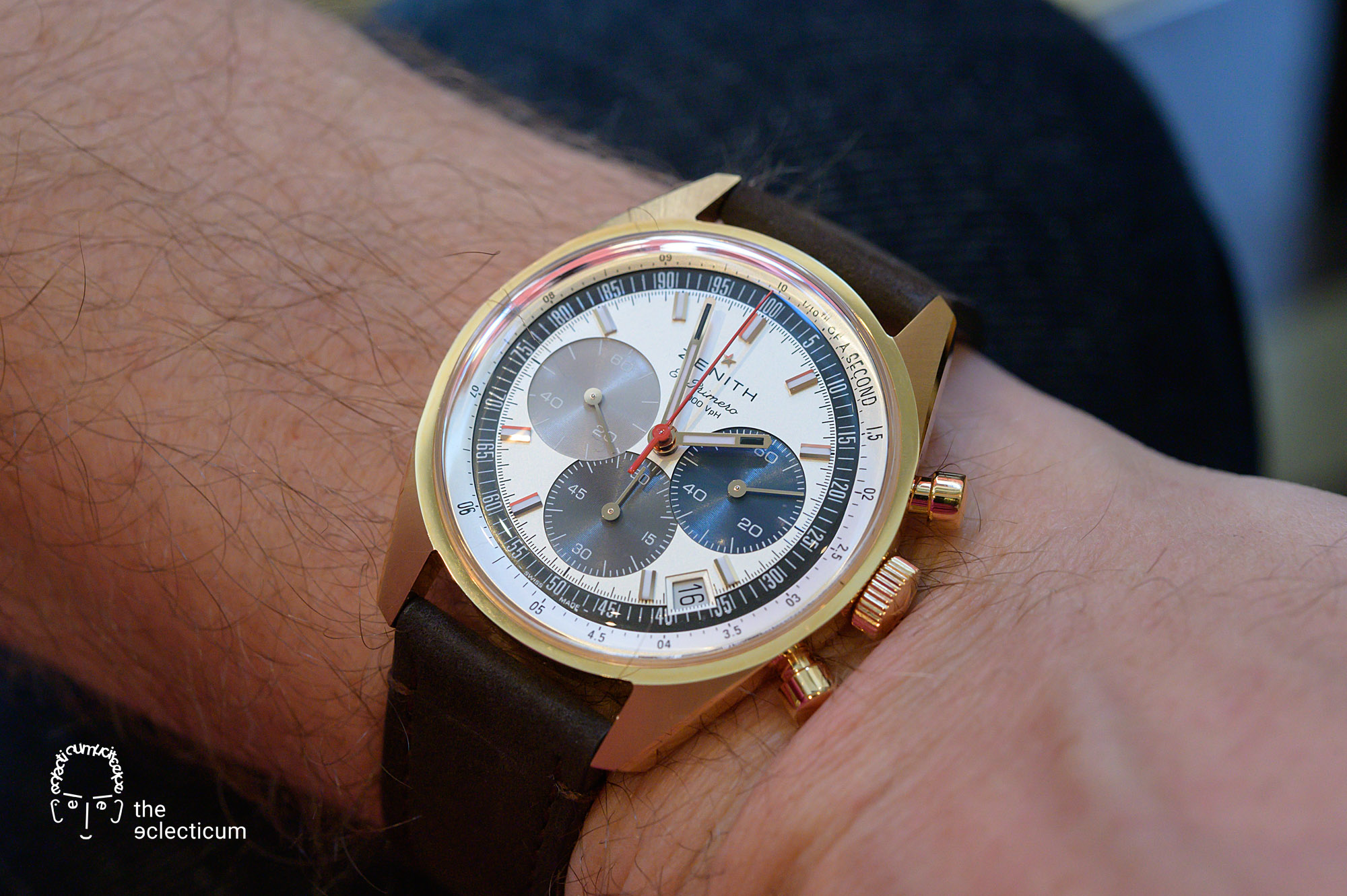 Chronomaster Original El Primero Automatic in Rose Gold - White Dial - 38mm