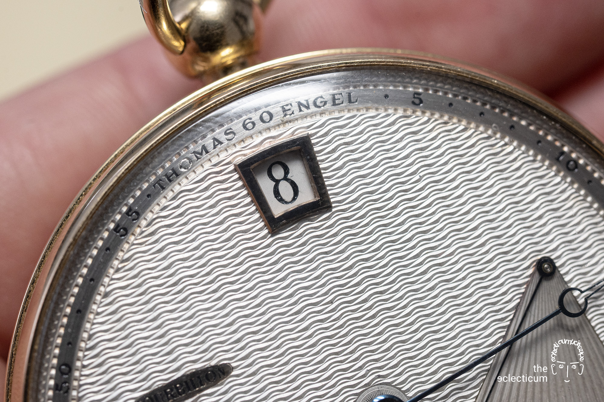 Thomas Engel Breguet Flying Tourbillon Force Constante Remontoir Jumping Hour Thermometer Power Reserve guilloche guillochage engined-turned handmade Richard Daners Chronometer
