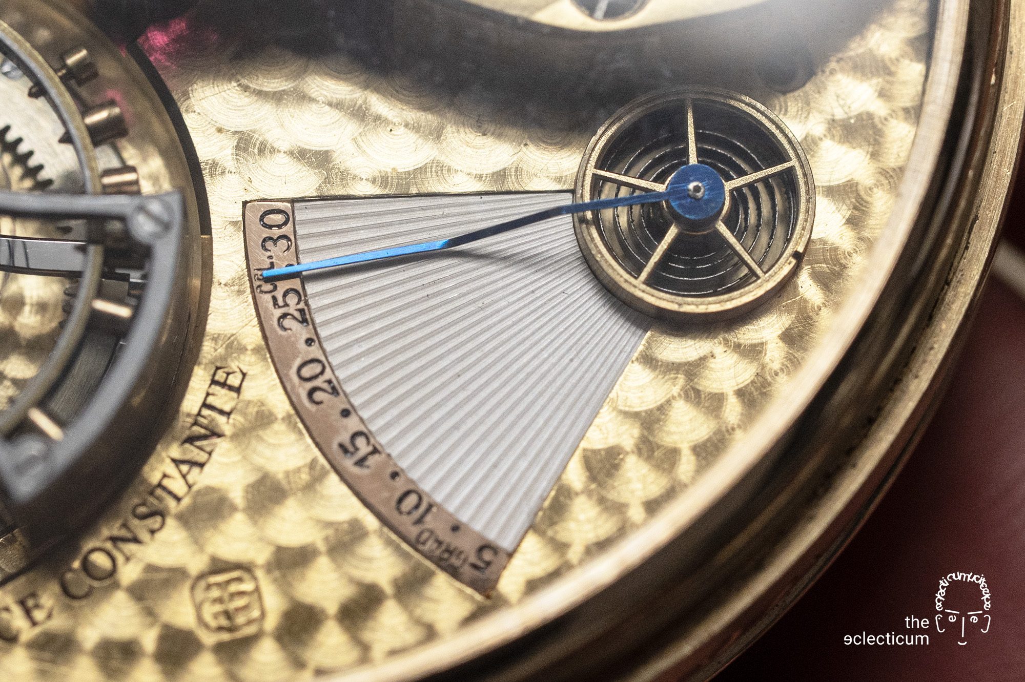 Thomas Engel Breguet Flying Tourbillon Force Constante Remontoir Jumping Hour Thermometer Power Reserve guilloche guillochage engined-turned handmade Richard Daners Chronometer