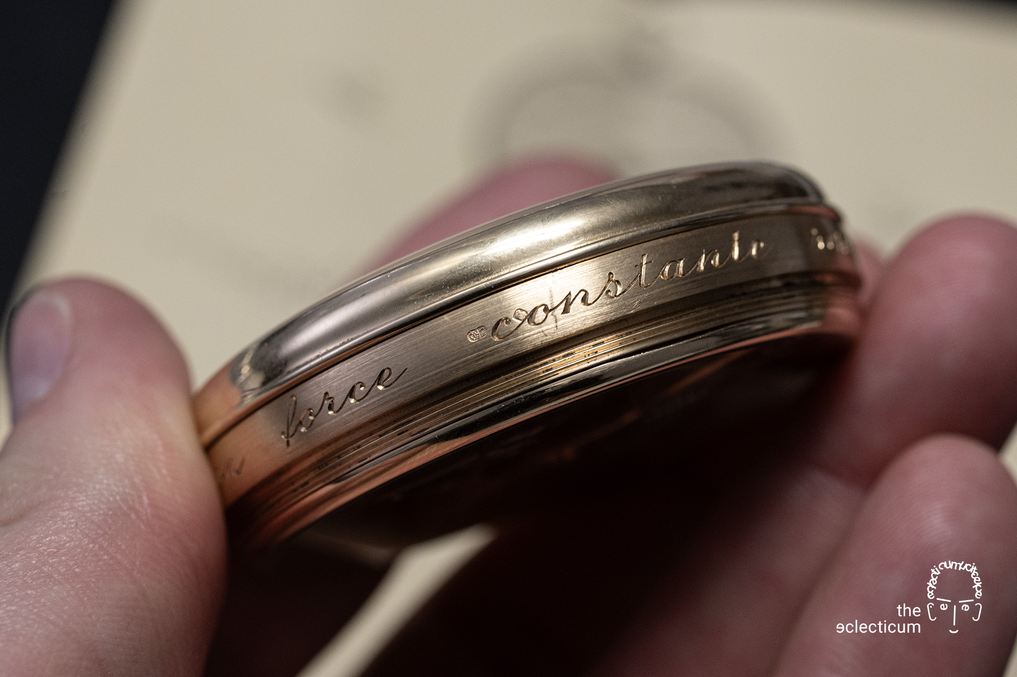 Thomas Engel Breguet Flying Tourbillon Force Constante Remontoir Jumping Hour Thermometer Power Reserve guilloche guillochage engined-turned handmade Richard Daners Chronometer