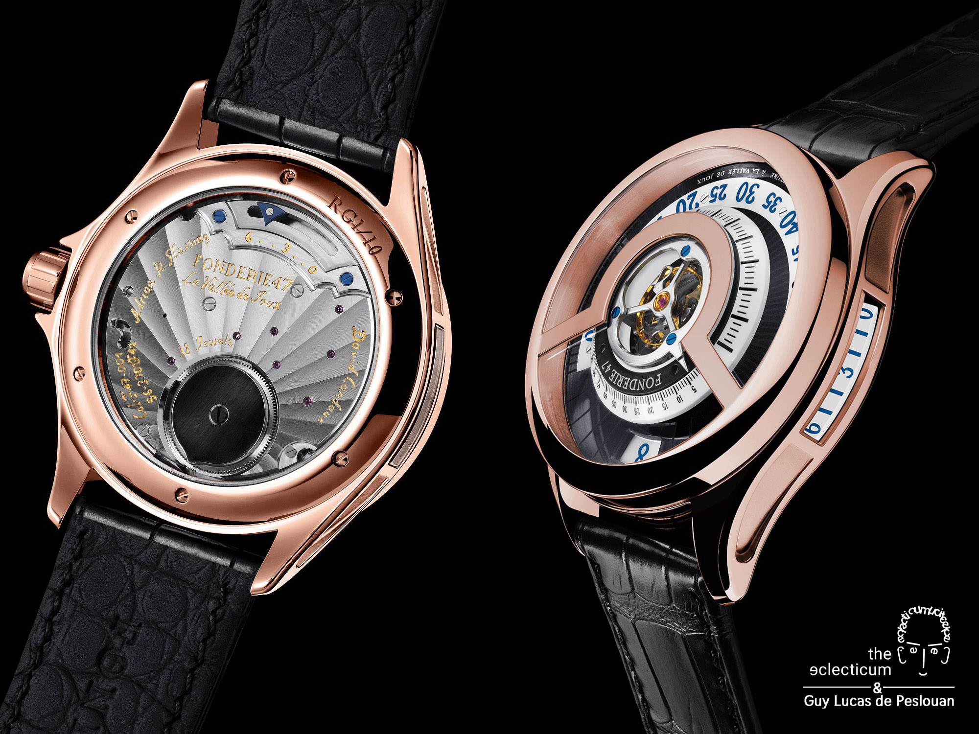 Fonderie 47 Inversion Principle Tourbillon David Candaux central flying tourbillon 