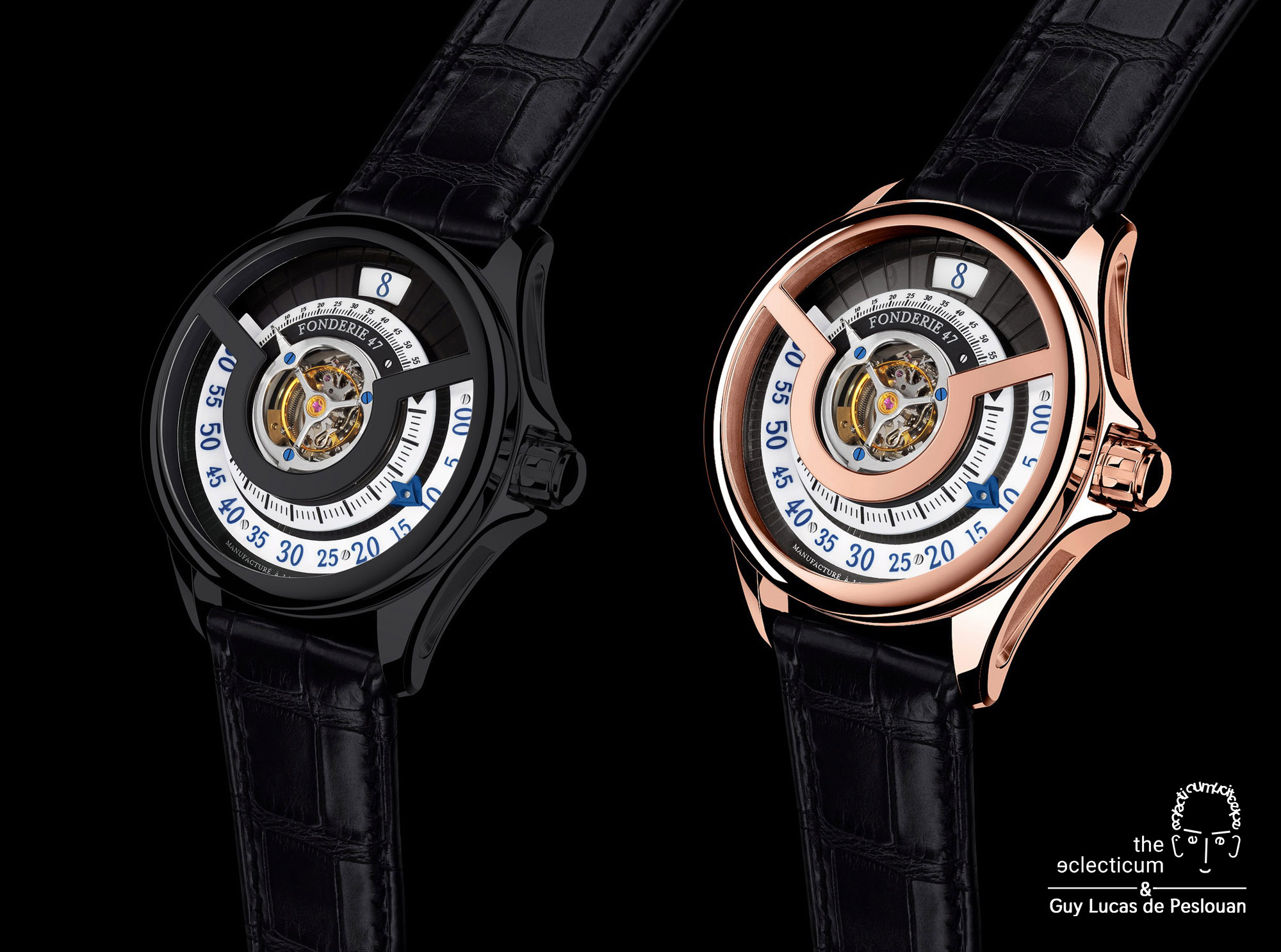 Fonderie 47 Inversion Principle Tourbillon David Candaux central flying tourbillon 