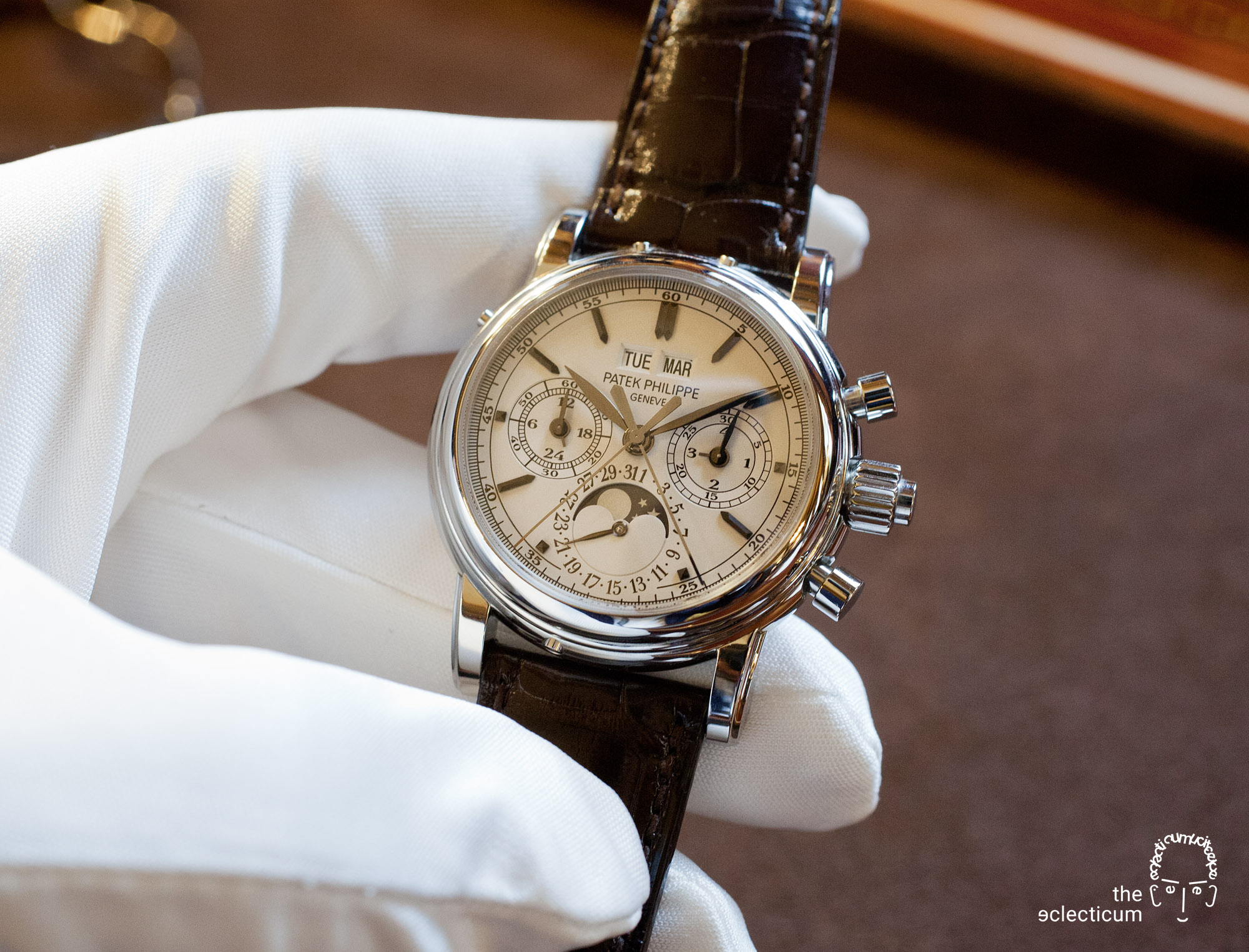 Patek Philippe Ref. 5004A Perpetual Calendar Rattrapante Split-Second Chronograph stainless steel CHR 27-70