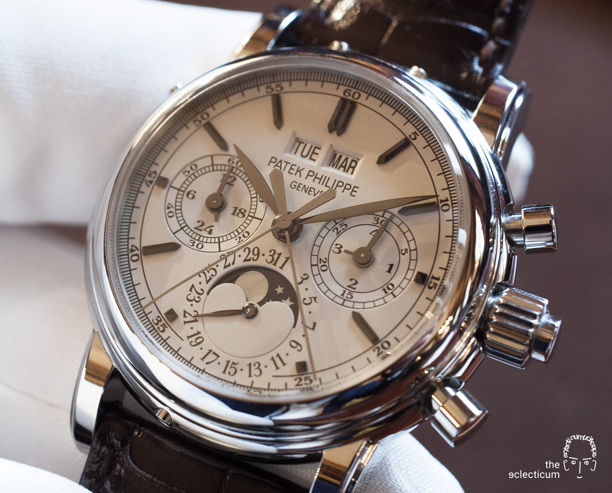 Patek Philippe Ref. 5004A Perpetual Calendar Rattrapante Split-Second Chronograph stainless steel CHR 27-70