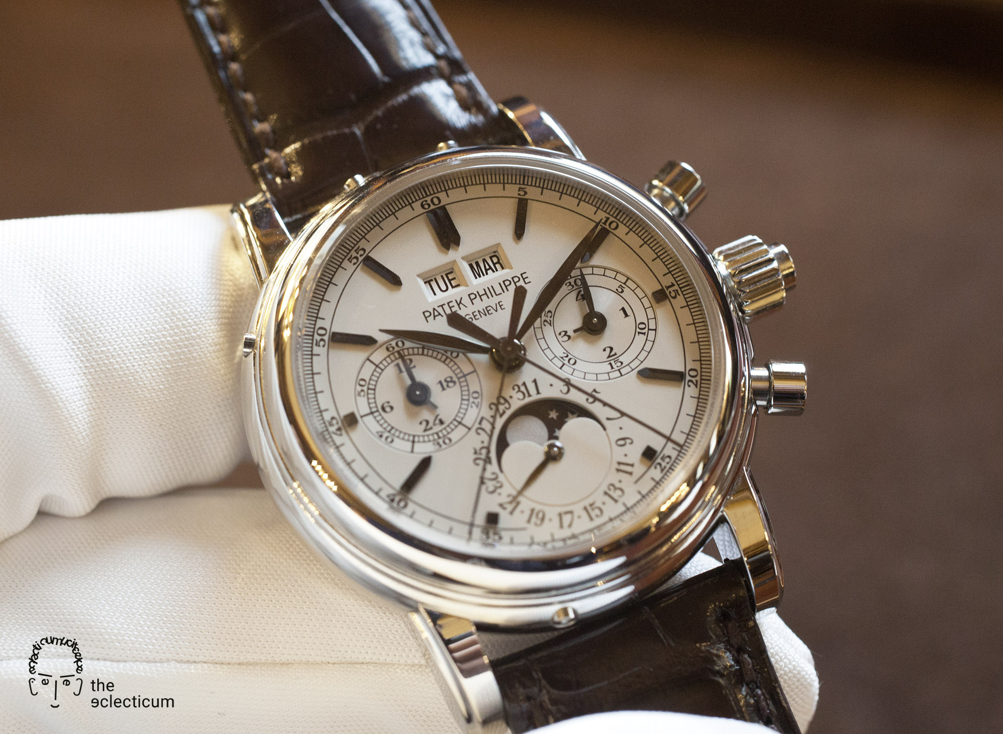 Patek Philippe Ref. 5004A Perpetual Calendar Rattrapante Split-Second Chronograph stainless steel CHR 27-70