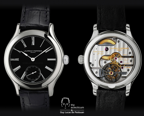 Laurent Ferrier – Galet Classic Tourbillon Double Spiral Guy Lucas de Peslouan artsight