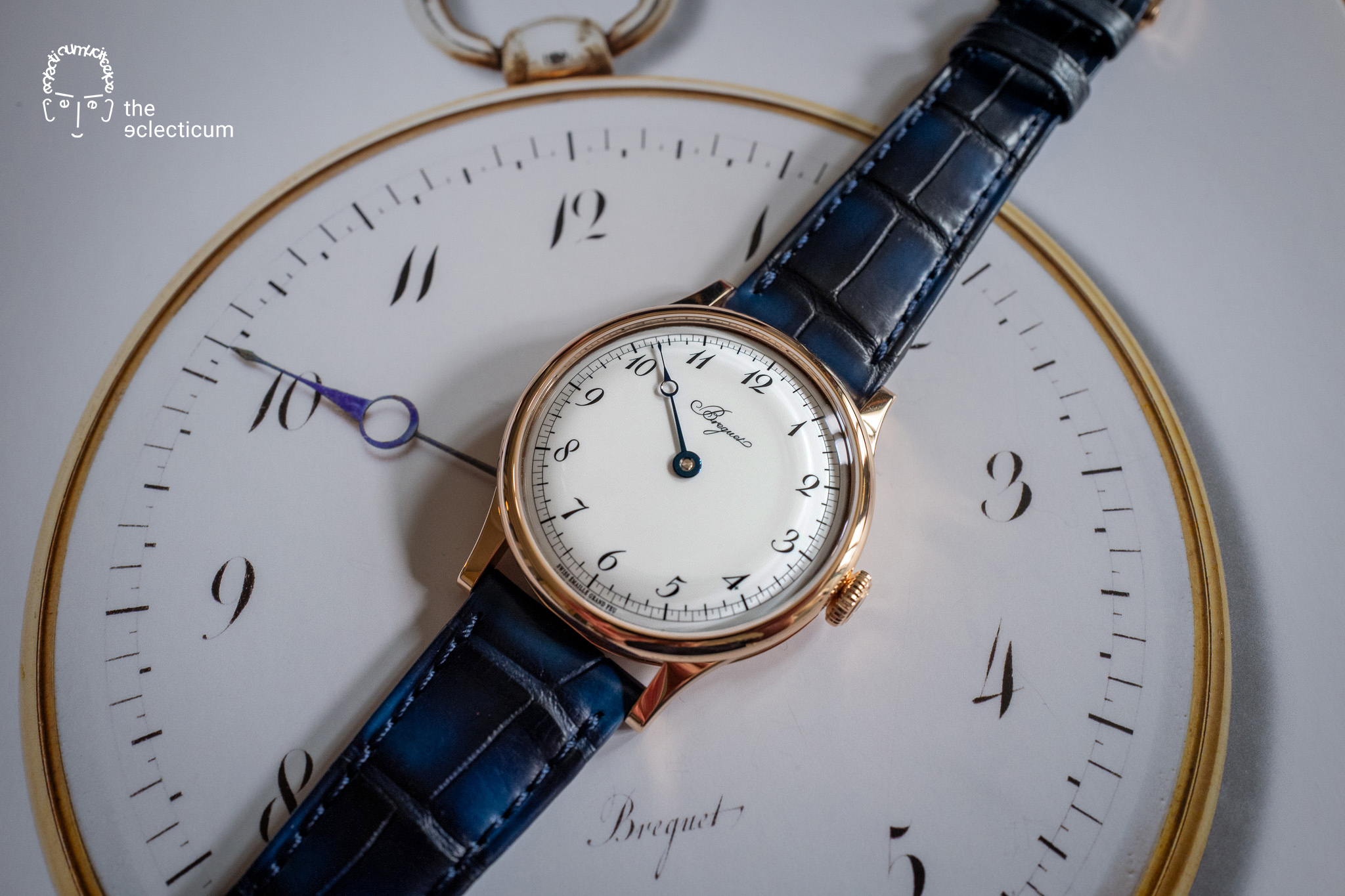Breguet Souscription classique ref. 2025 grand feu enamel guilloche heat blued