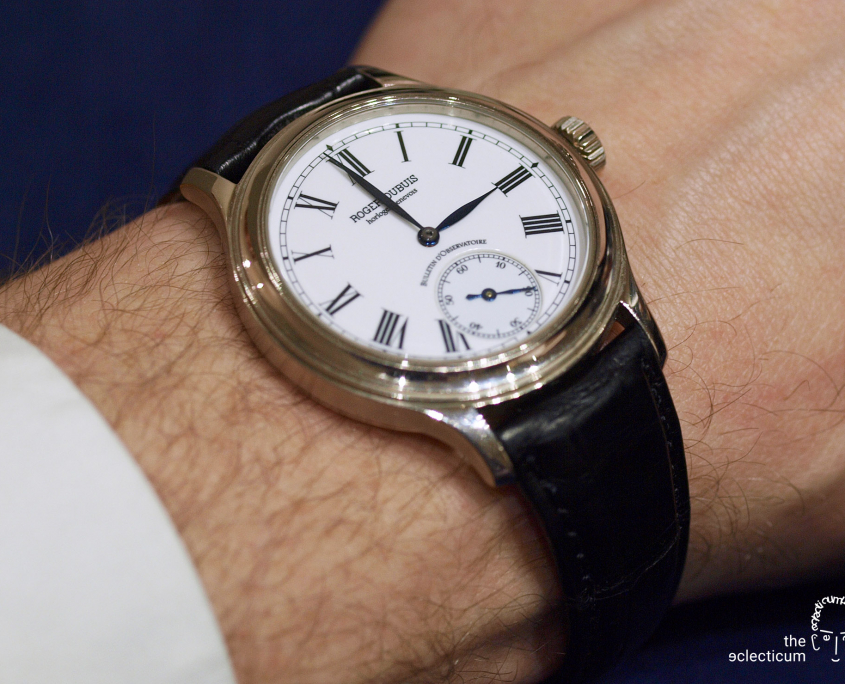 Roger Dubuis Hommage Condottieri RD27 Cyma Tavannes Cal. 507 586 chronometer Besançon Grand Feu enamel Poinçon de Geneve Geneva Seal