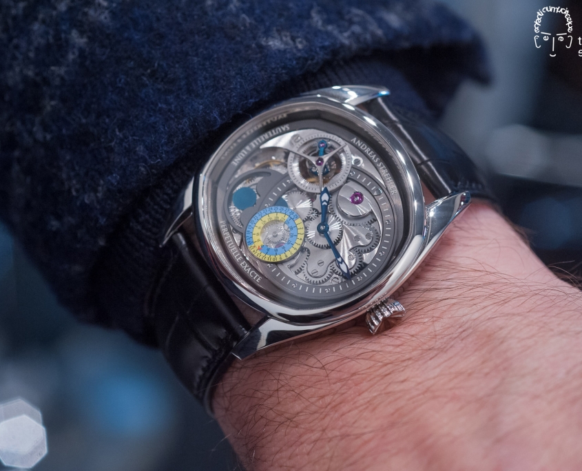 Andreas Strehler Lune Exacte Wristshot
